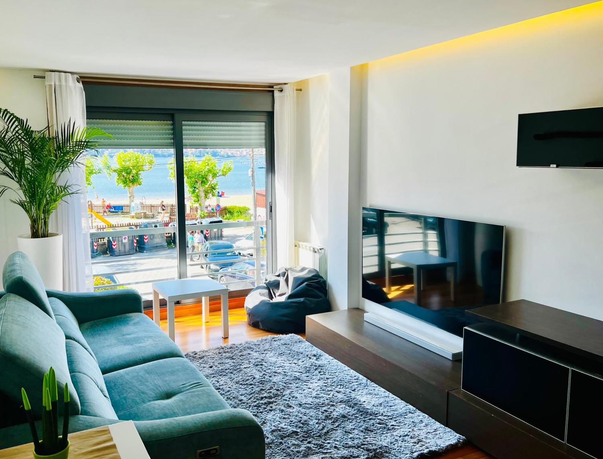 Apartamento Exclusivo A Pie De Playa Vigo Exterior foto